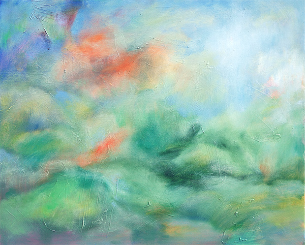 1. Transfiguration 60x50cm oil on canvas, 2024
